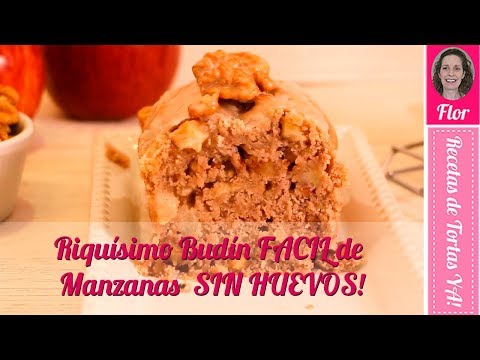 Budín FACIL de Manzanas SIN HUEVOS! - Recetas de Tortas YA!