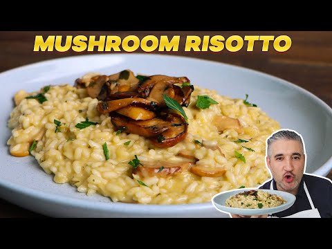 How to Make CREAMY MUSHROOM RISOTTO Like an Italian
