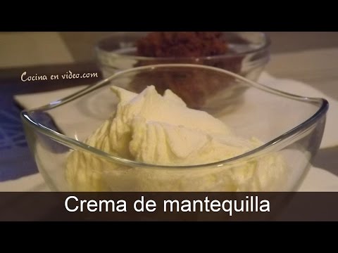 Crema de mantequilla, para rellenar pasteles | Buttercream