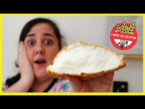PAN NUBE con 3 INGREDIENTES | Cloud bread receta viral de TikTok (sin queso crema) ¿Funciona?