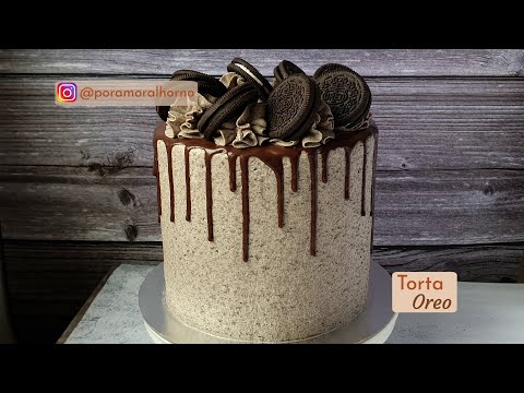 Torta Oreo - Pastel de galletas Oreo - Opcíón de torta de cumpleaños